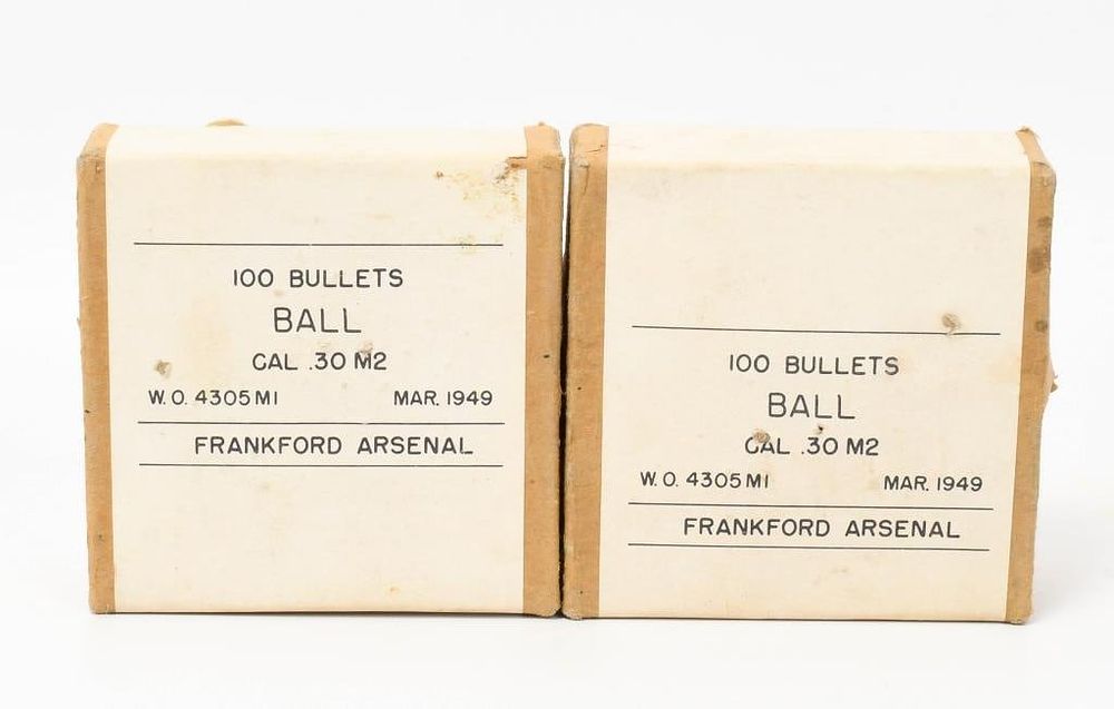 Lot 1495: 200 Ct Of Frankford Arsenal .30 Cal M2 Bullet Tips