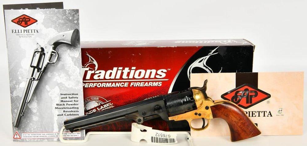 Lot 1497: New Traditions Black Powder 1851 Navy .44 Revolver