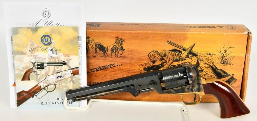 Lot 1596: 1851 Navy Replica Black Powder Revolver .36 Cal