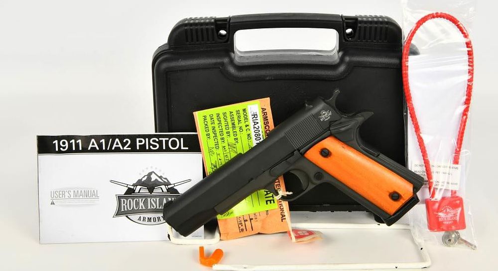 Lot 57: Rock Island Armory M1911-A1 FS .45 ACP