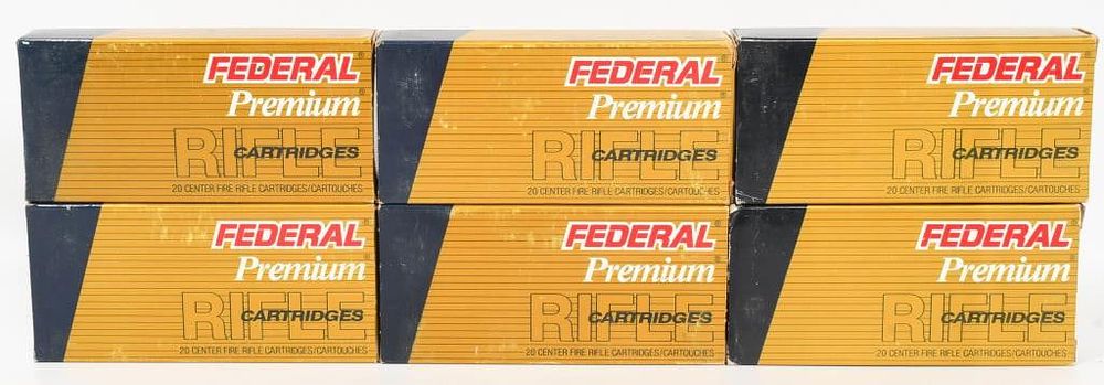 Lot 58: 120 Rounds Federal Premium .308 Win Ammunition