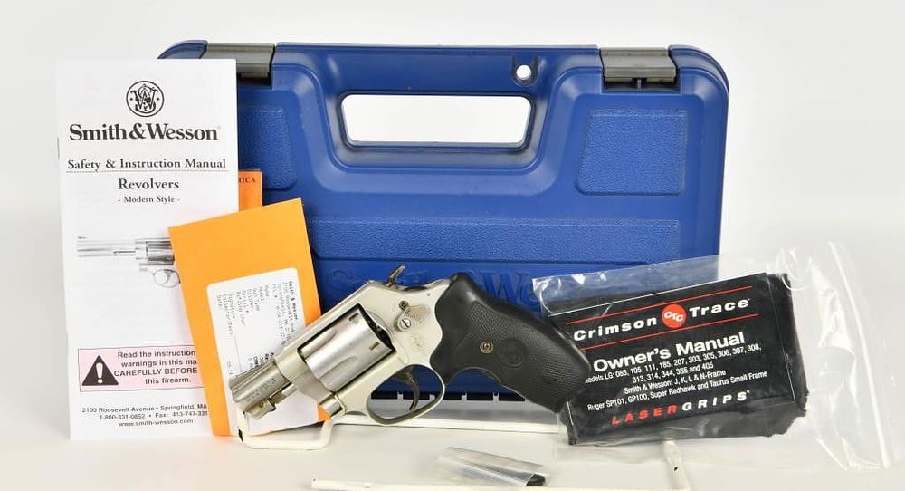 Lot 81: Smith & Wesson Model 637-2 Airweight Revolver .38
