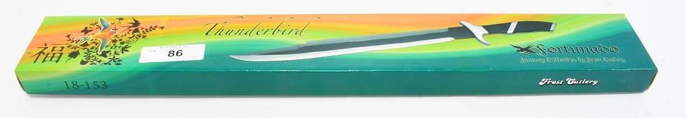 Lot 86: NIB Frost Cutlery Thunderbird Fantasy Machete