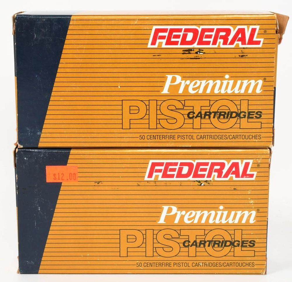 Lot 97: 100 Rounds of Federal Premium .40 S&W Ammo