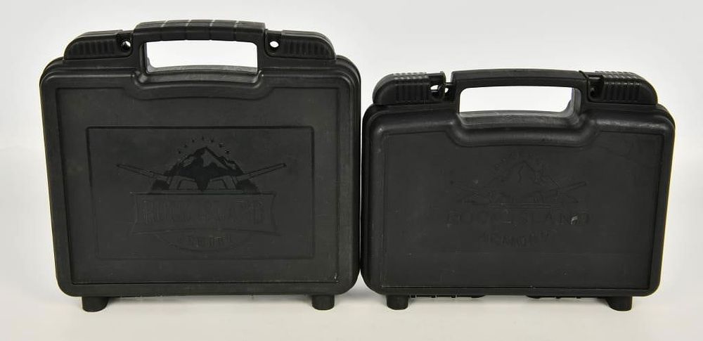 Lot 113: 2 Rockisland Armory Factory Pistol Hardcases
