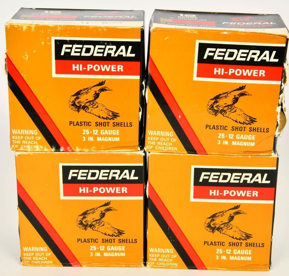 Lot 121: 100 Rounds of Federal 3" Magnum Shotshells