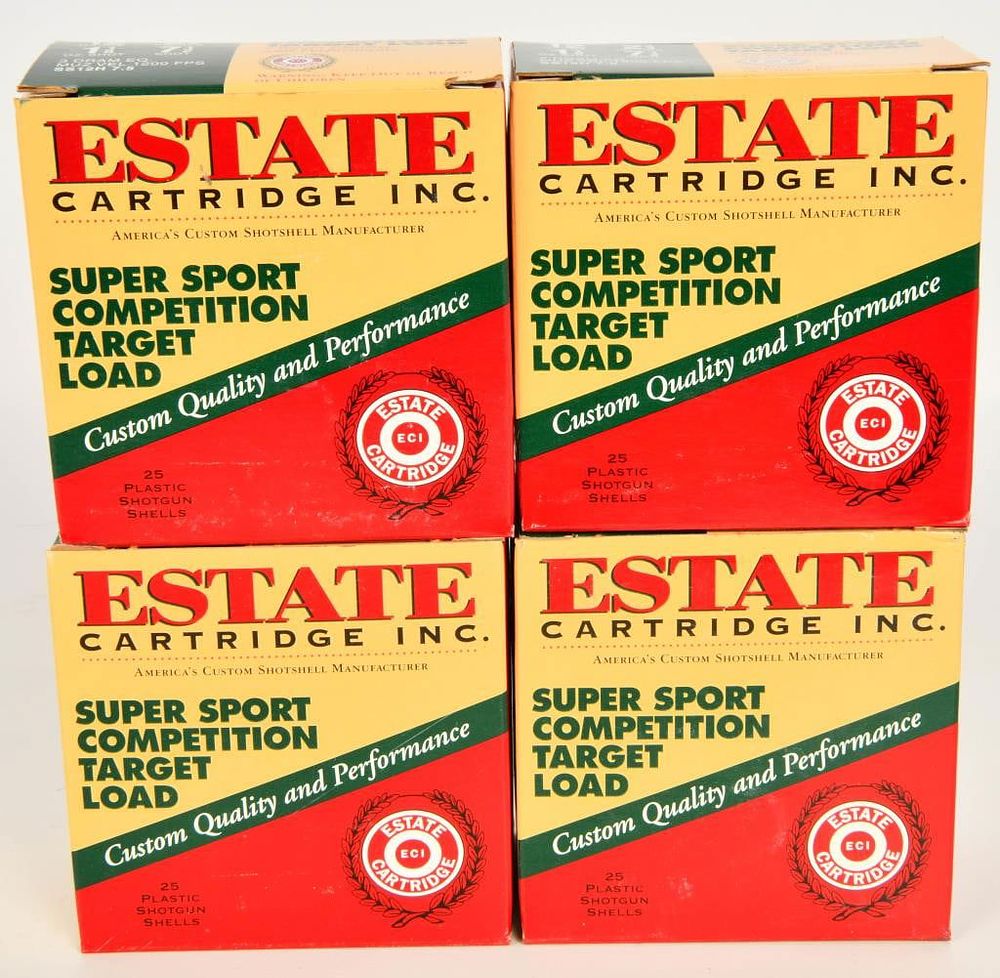 Lot 160: 100 Count Estate Super Sport Competition 12 Gauge