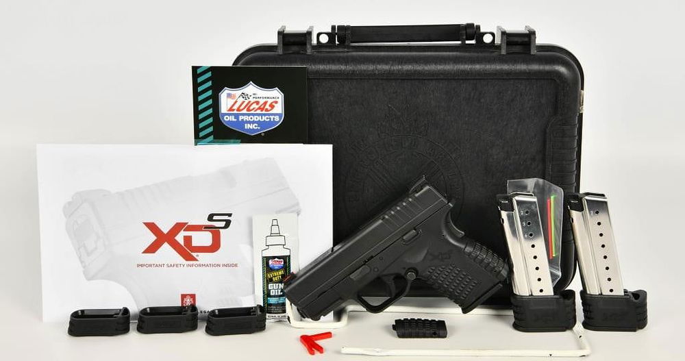 Lot 165: Springfield Armory XDs-9 Semi Auto Pistol 9MM
