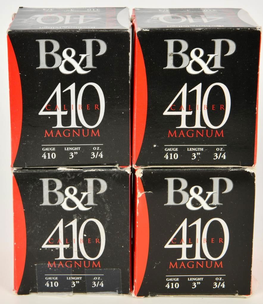 Lot 175: 100 Baschieri & Pellagri .410 Magnum Shotshells