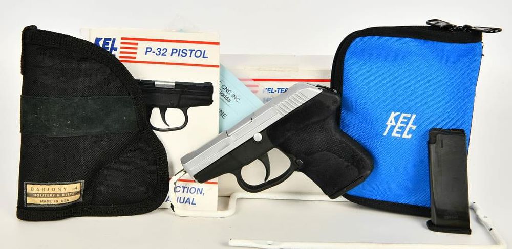 Lot 189: Keltec P32 Subcompact Semi Auto .32 Auto Pistol
