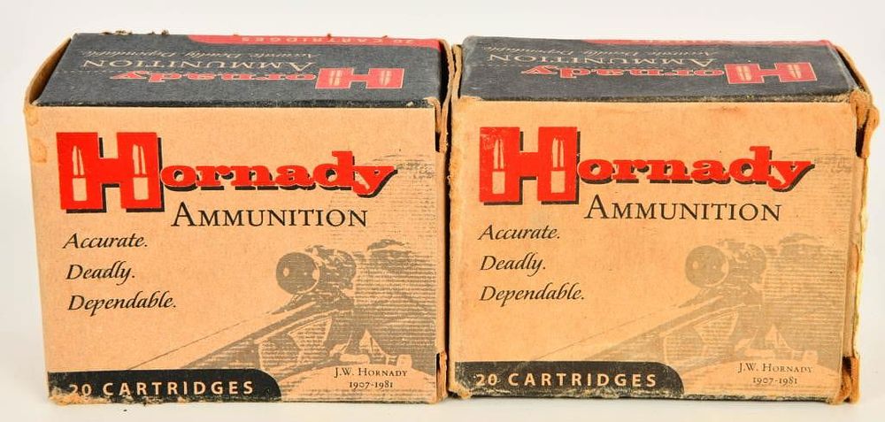 Lot 196: 40 Rounds Of Hornady .44 Magnum Ammunition