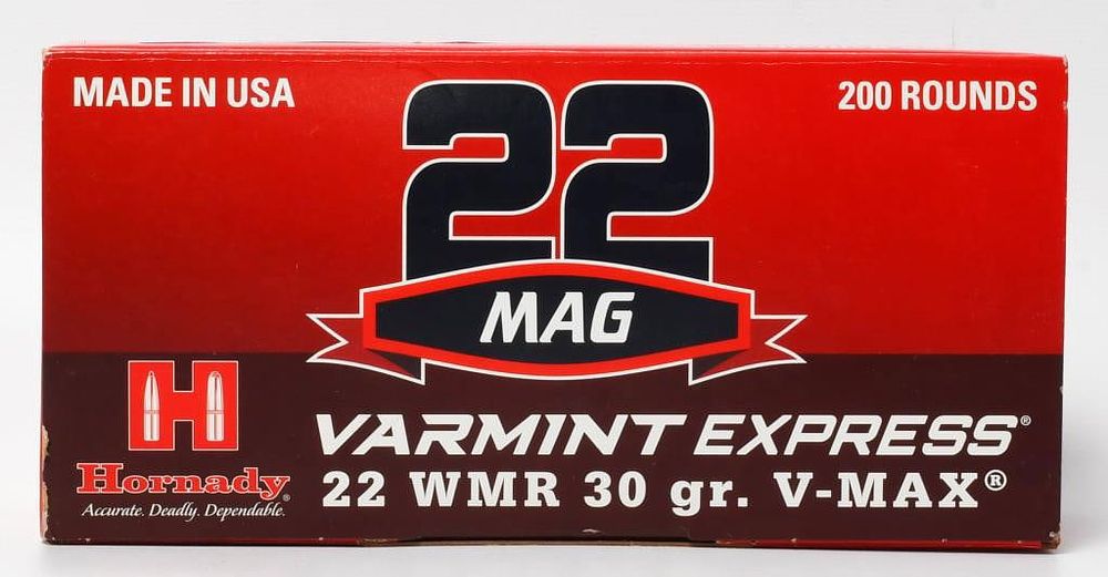 Lot 217: 200 Rounds Of Hornady .22 WMR Ammunition
