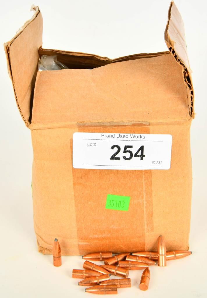 Lot 254: Approx 1000 Ct Of .243 Caliber Reloading Bullet