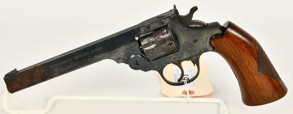 Lot 261: Iver Johnson 22 Supershot Sealed Eight .22 LR