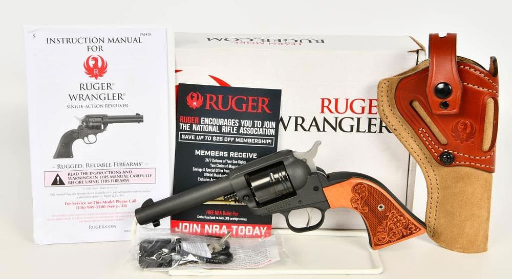 Lot 267: Ruger Wrangler Revolver .22 LR