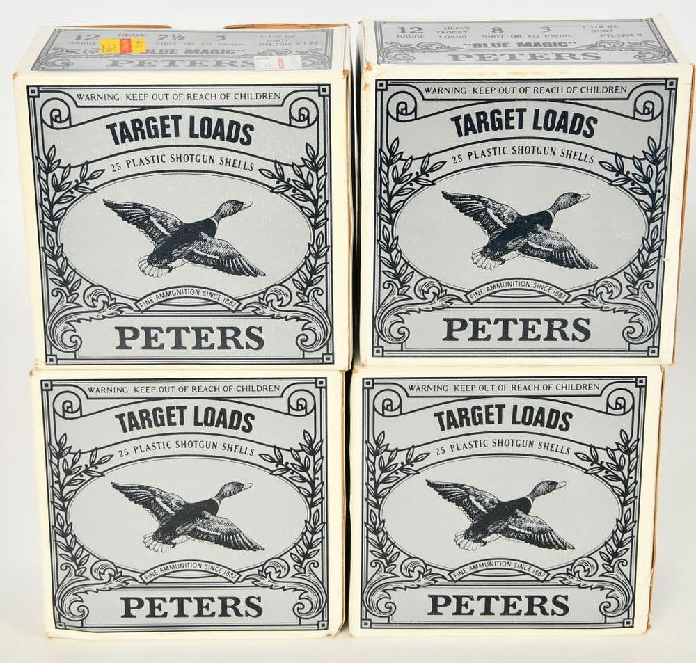 Lot 271: 100 Peters Blue Magic 12 Gauge Shotshells
