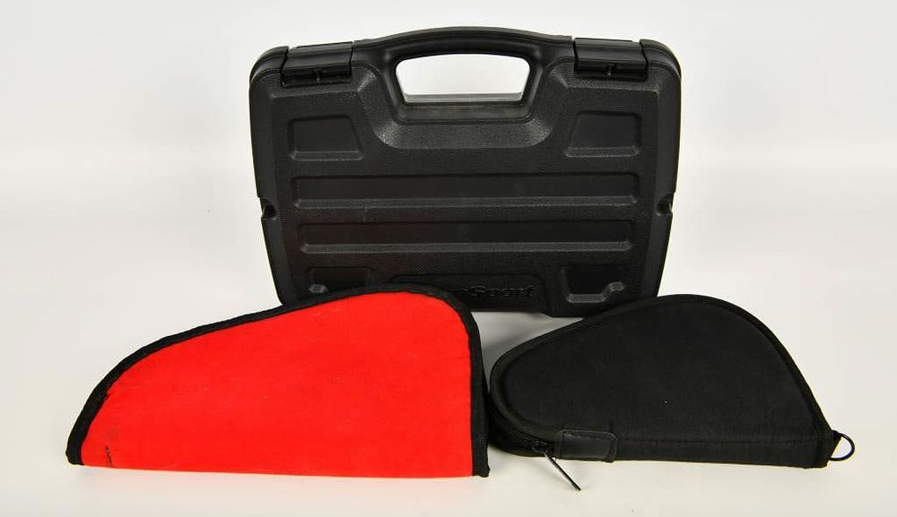 Lot 290: Doskosport Handgun Hardcase & 2 Soft HG Case