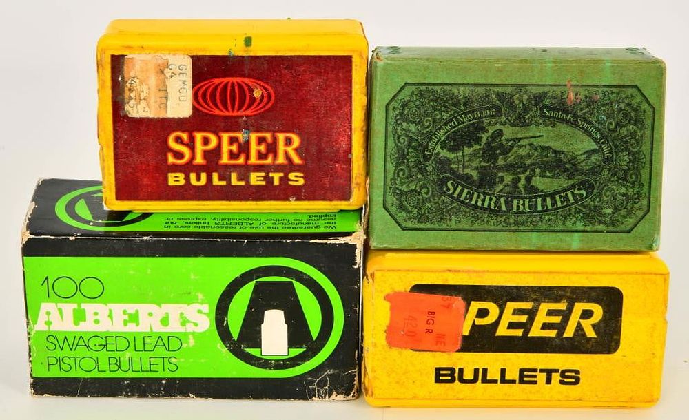 Lot 344: Approx 200+ .38 Cal & 9mm Reloading Bullet Tips