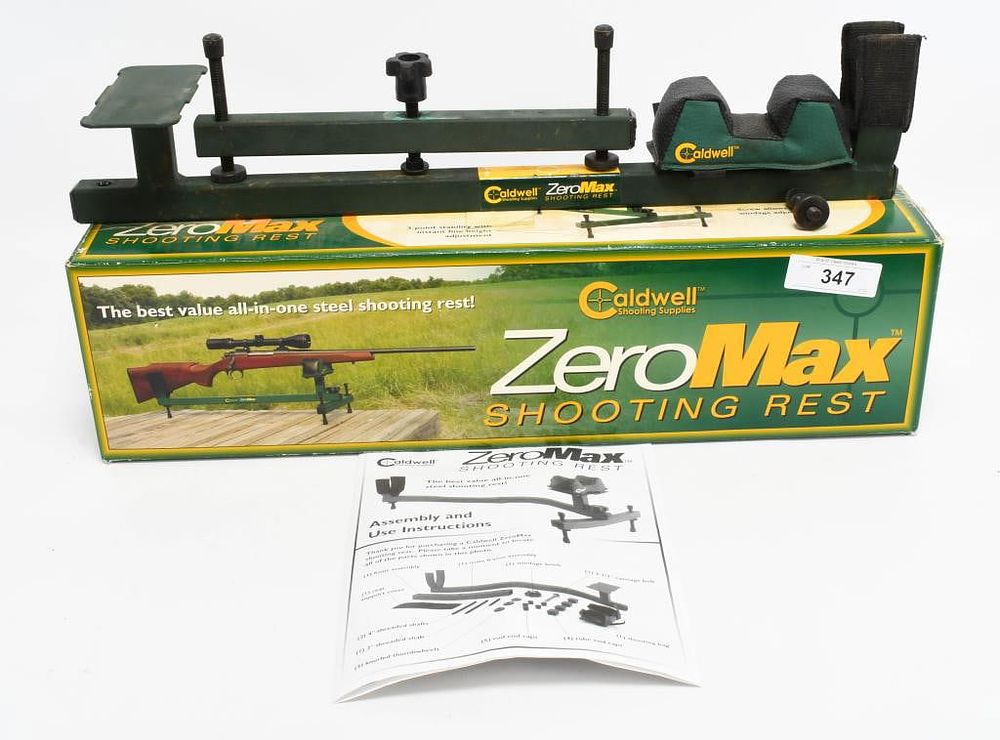 Lot 347: Caldwell Zero Max Shooting Rest