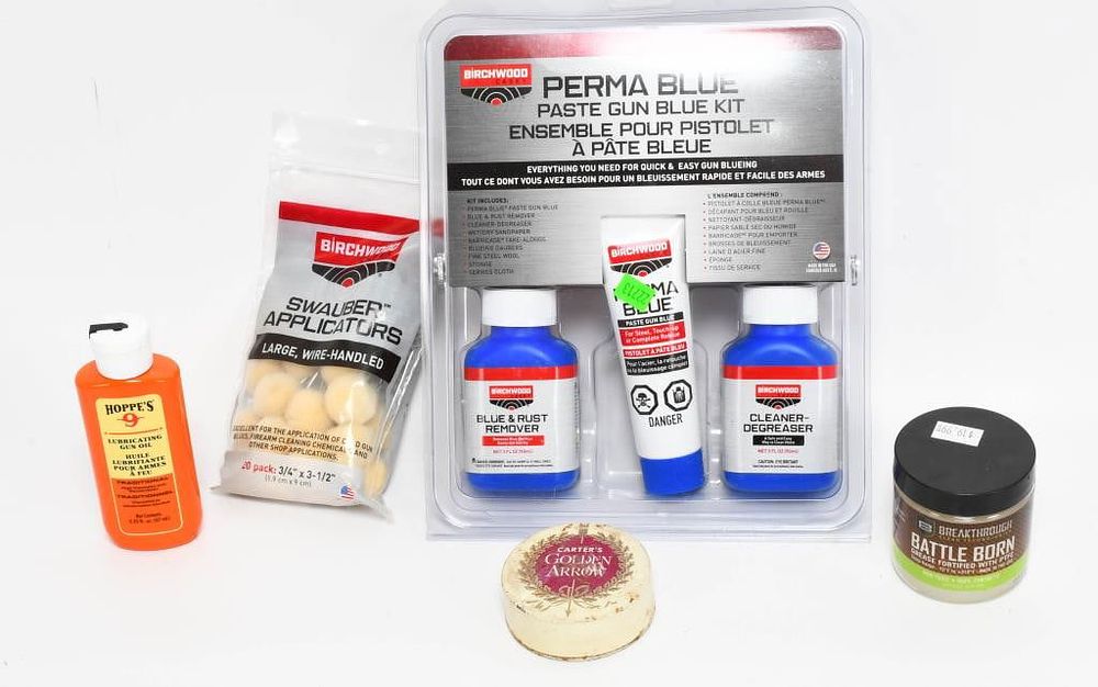 Lot 353: NIP Perma Blue Kit W/ Gun Oil, & Swaubers New