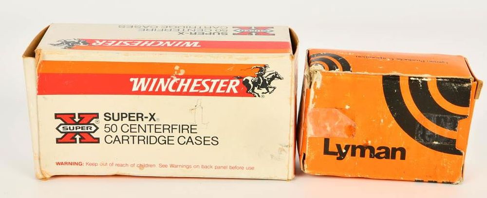 Lot 362: Winchester 357 Remington unprimed & Lyman