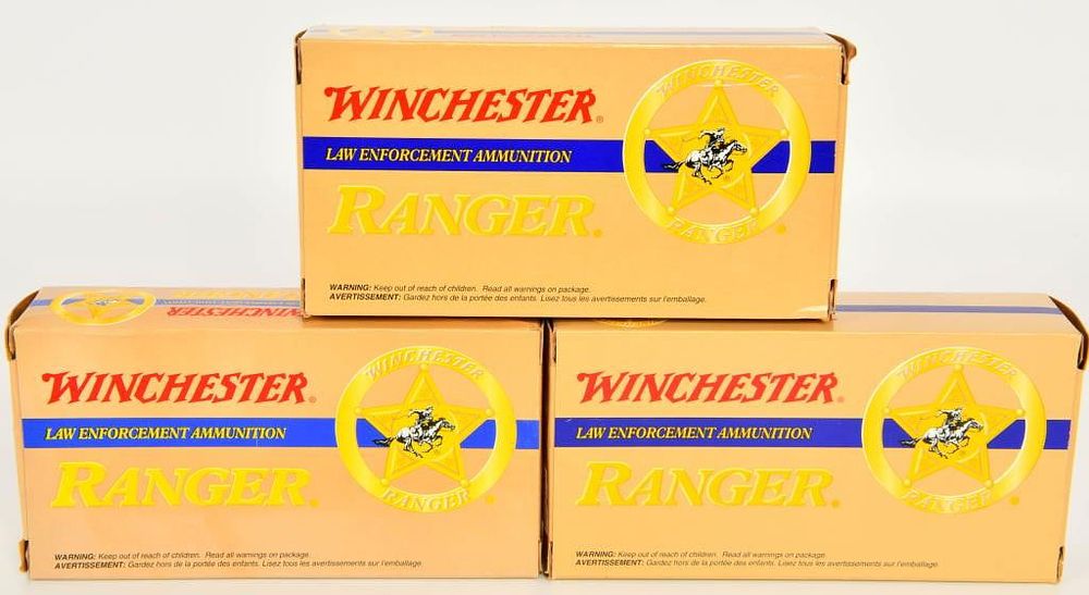 Lot 367: 150 Rounds of Winchester Ranger .357 Sig Ammo
