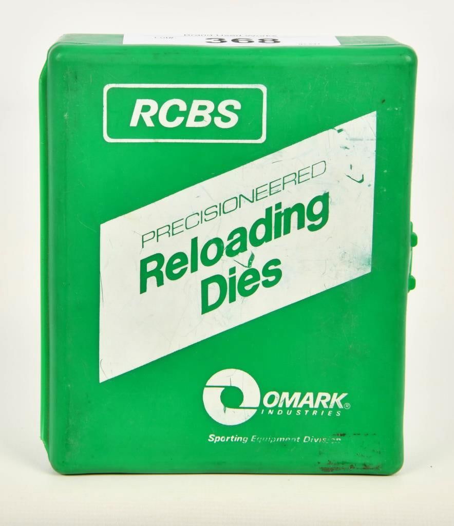 Lot 368: RCBS Full Length Reloading Dies For 7x57