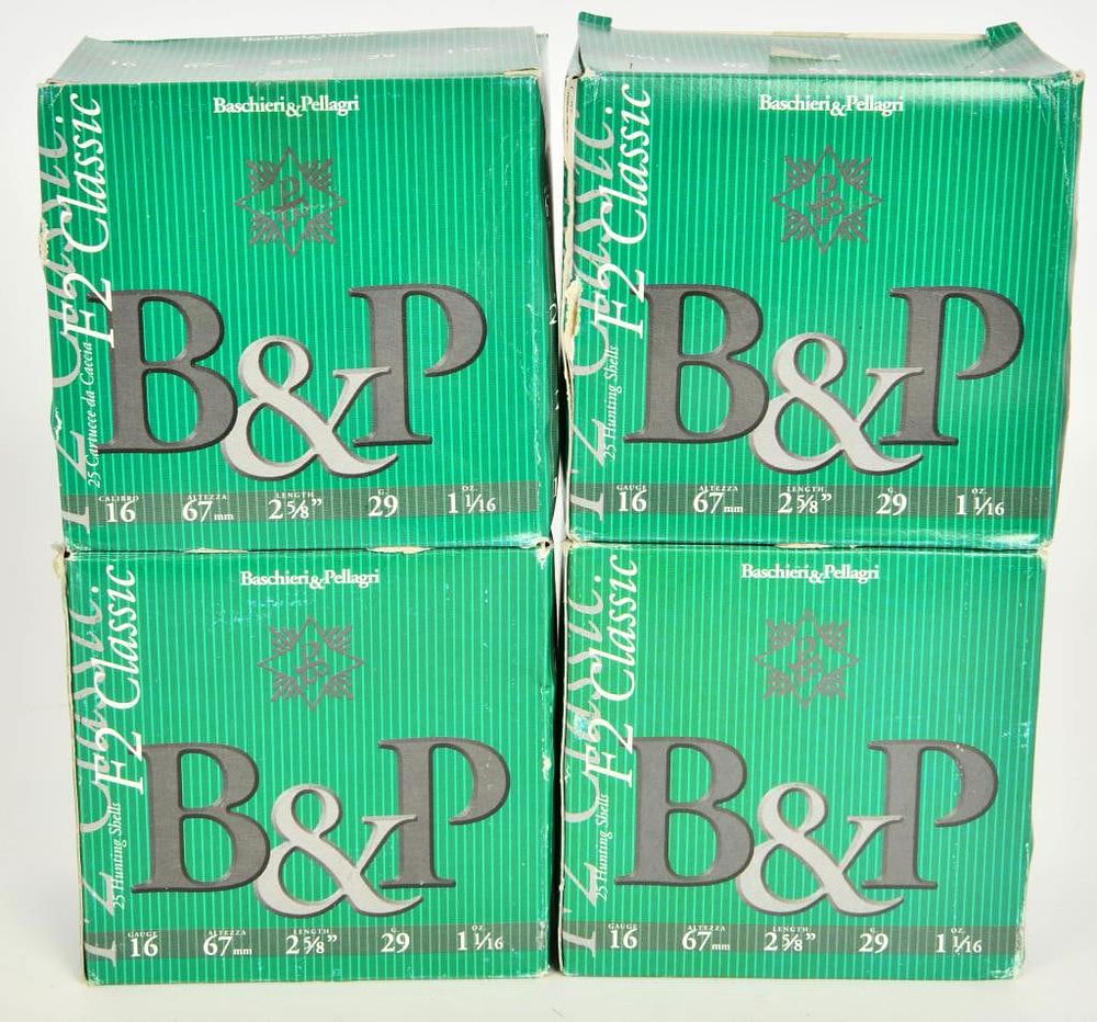 Lot 370: 100 rds B&P F2 16 Ga Shotshells