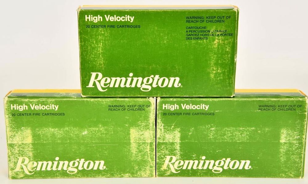 Lot 376: 60 Rounds Of Remington .338 Win Mag Ammunition