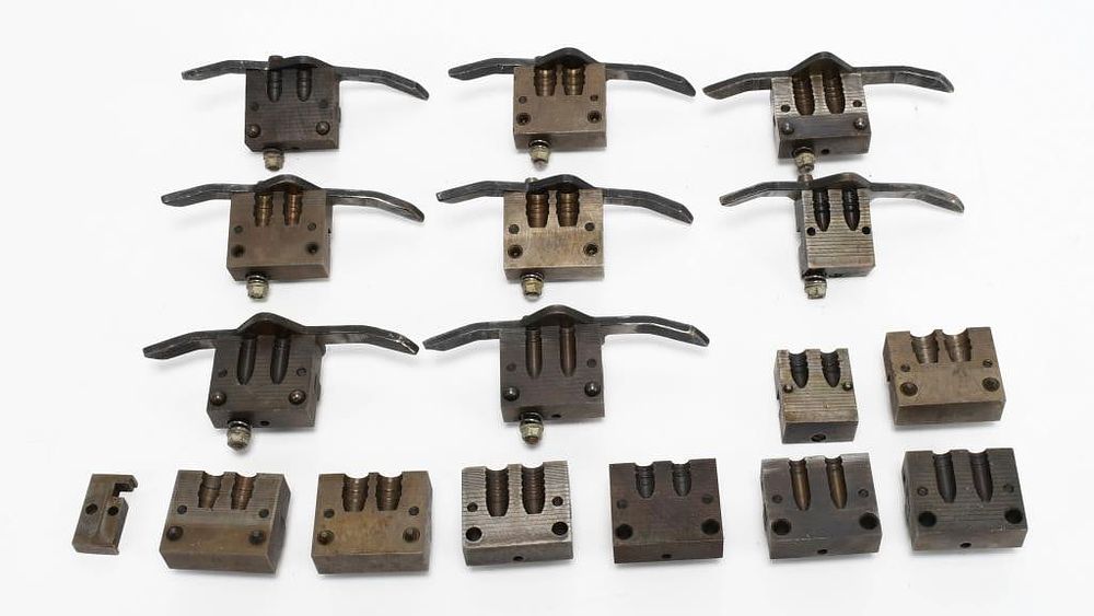 Lot 383: Large Lot of Various Size Bullet Casting Molds