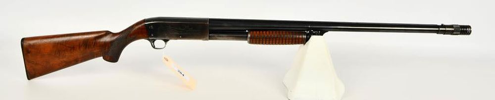 Lot 384: Ithaca Model 37R Pump Action Shotgun 12 Gauge