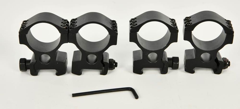 Lot 392: (2) sets Counter Sniper Military Optical Rings