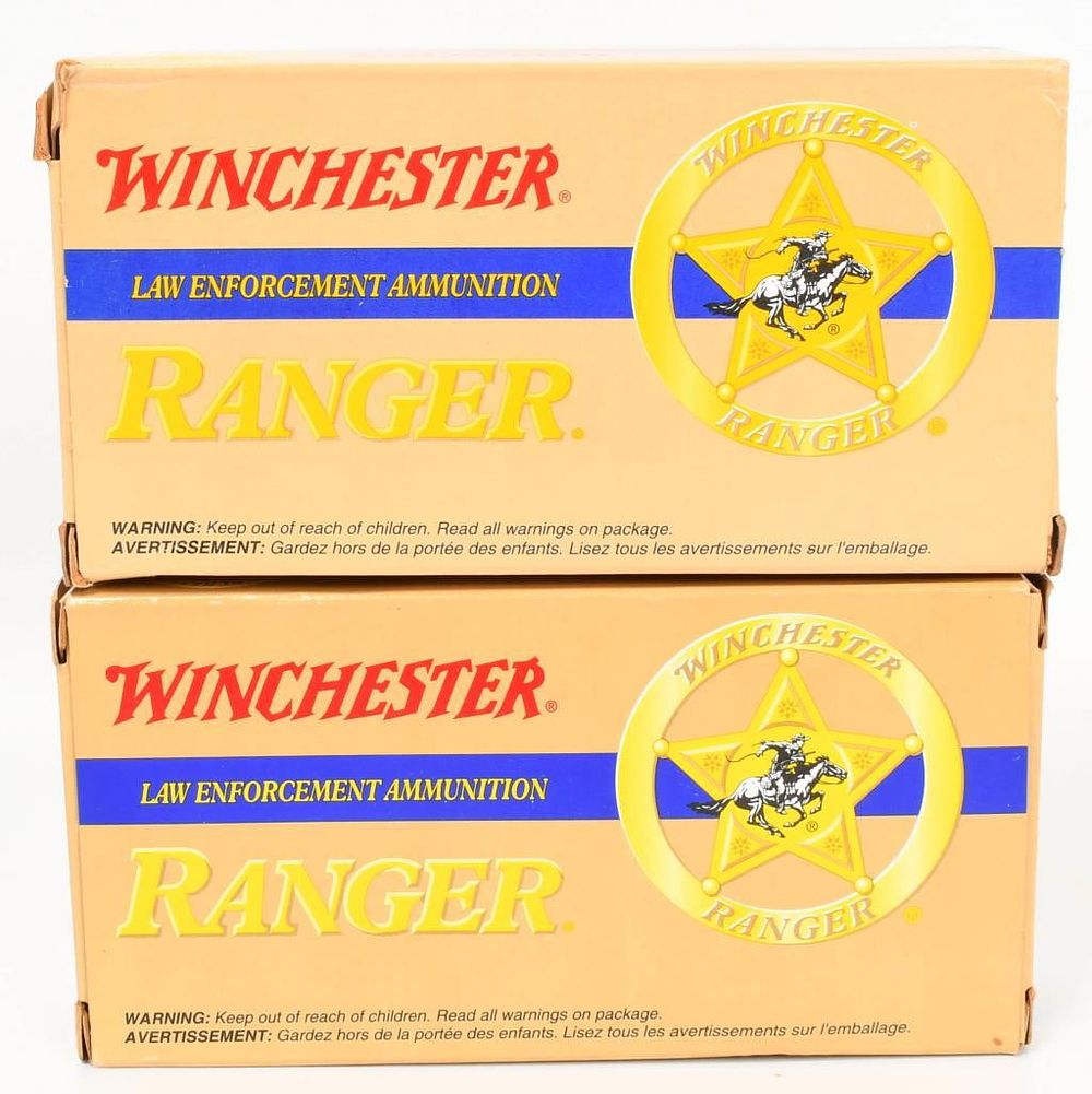 Lot 394: 90 Rounds of Winchester Ranger .45 ACP +P Ammo