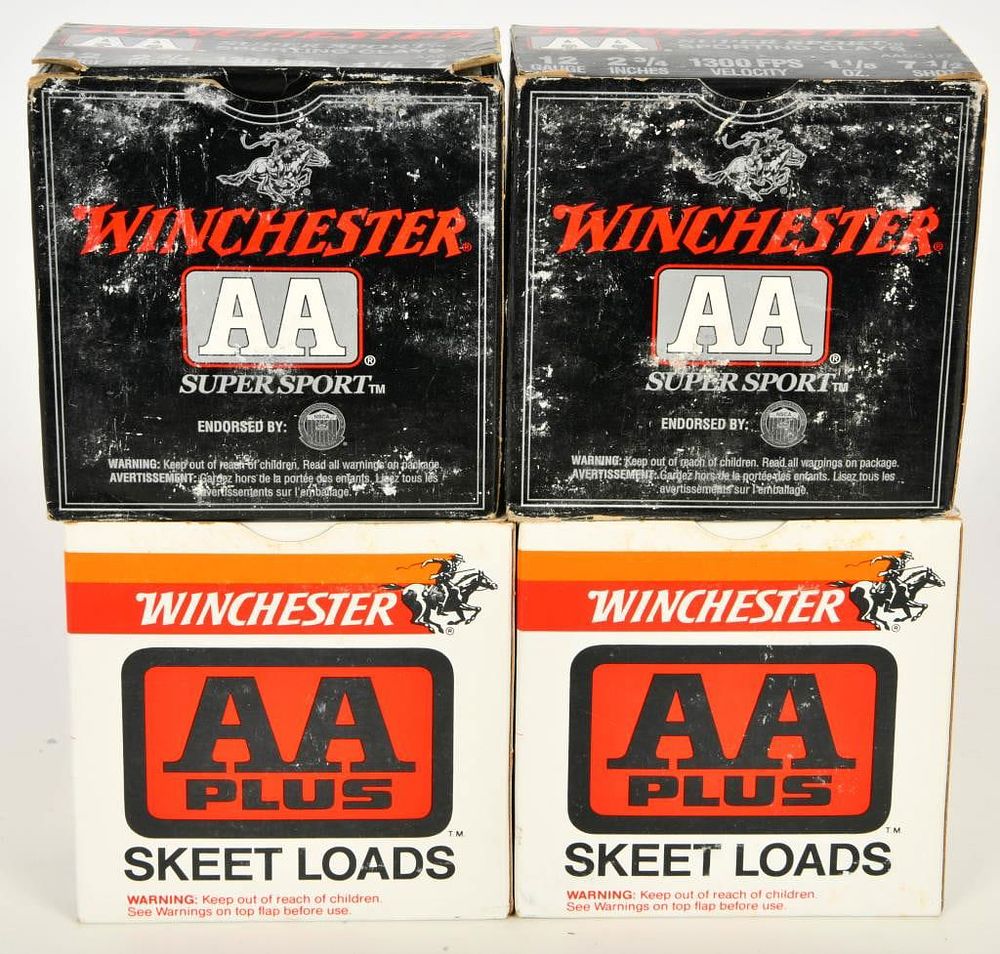 Lot 409: 97 Rounds of Winchester AA 12 Gauge Shotshells