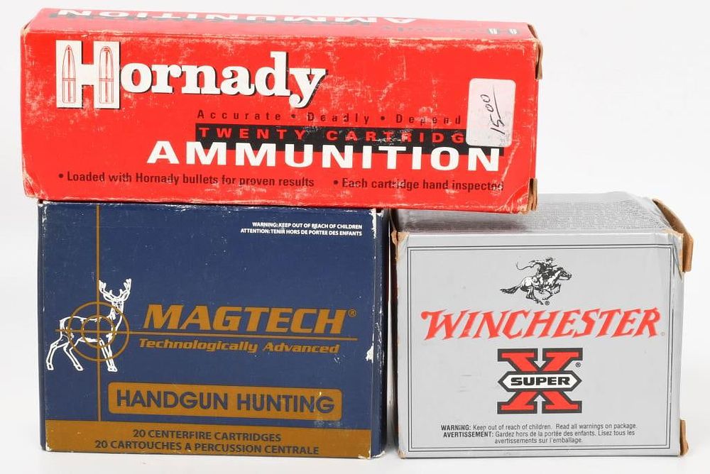 Lot 424: 60 Rounds Of .454 Casull Ammunition