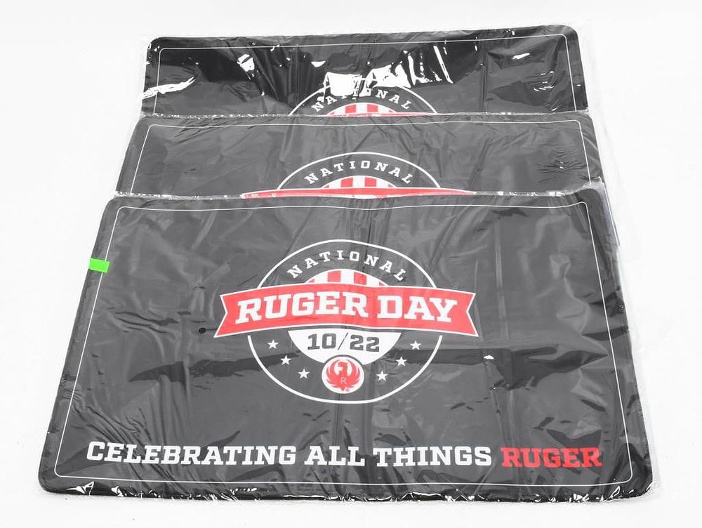 Lot 425: (3) Ruger Day 10/22 Cleaning Mats New 11x17"