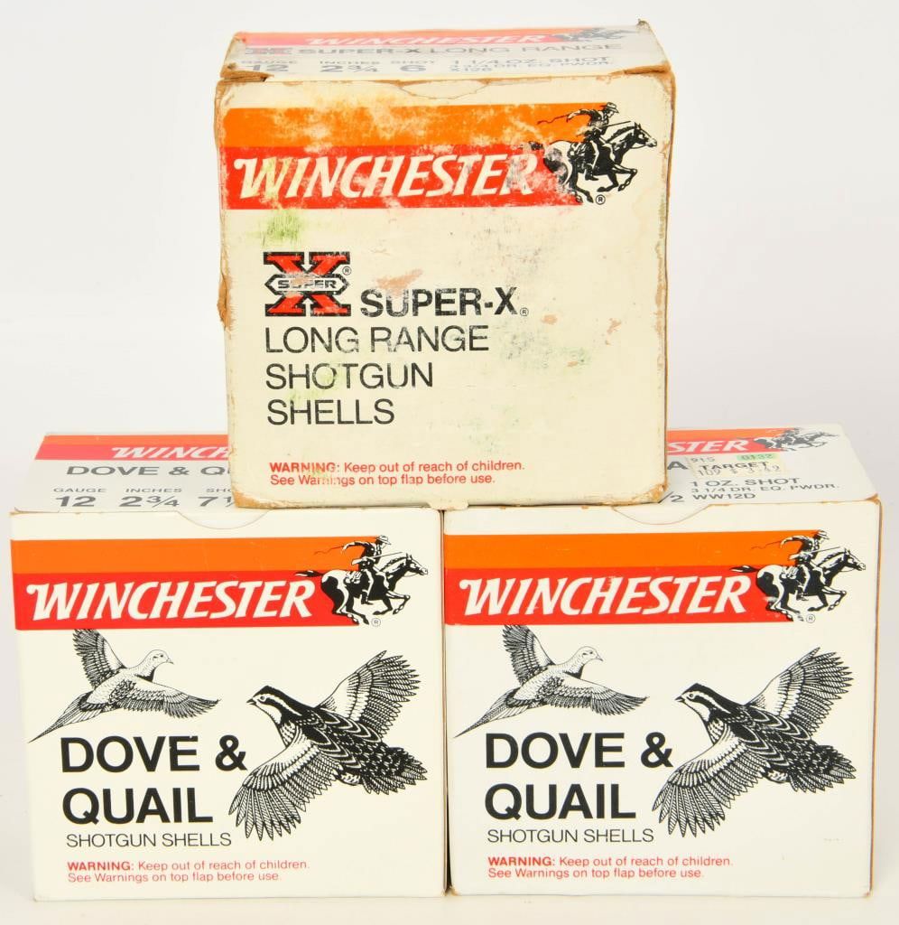 Lot 439: 75 Rounds of Winchester 12 Gauge Shotshells