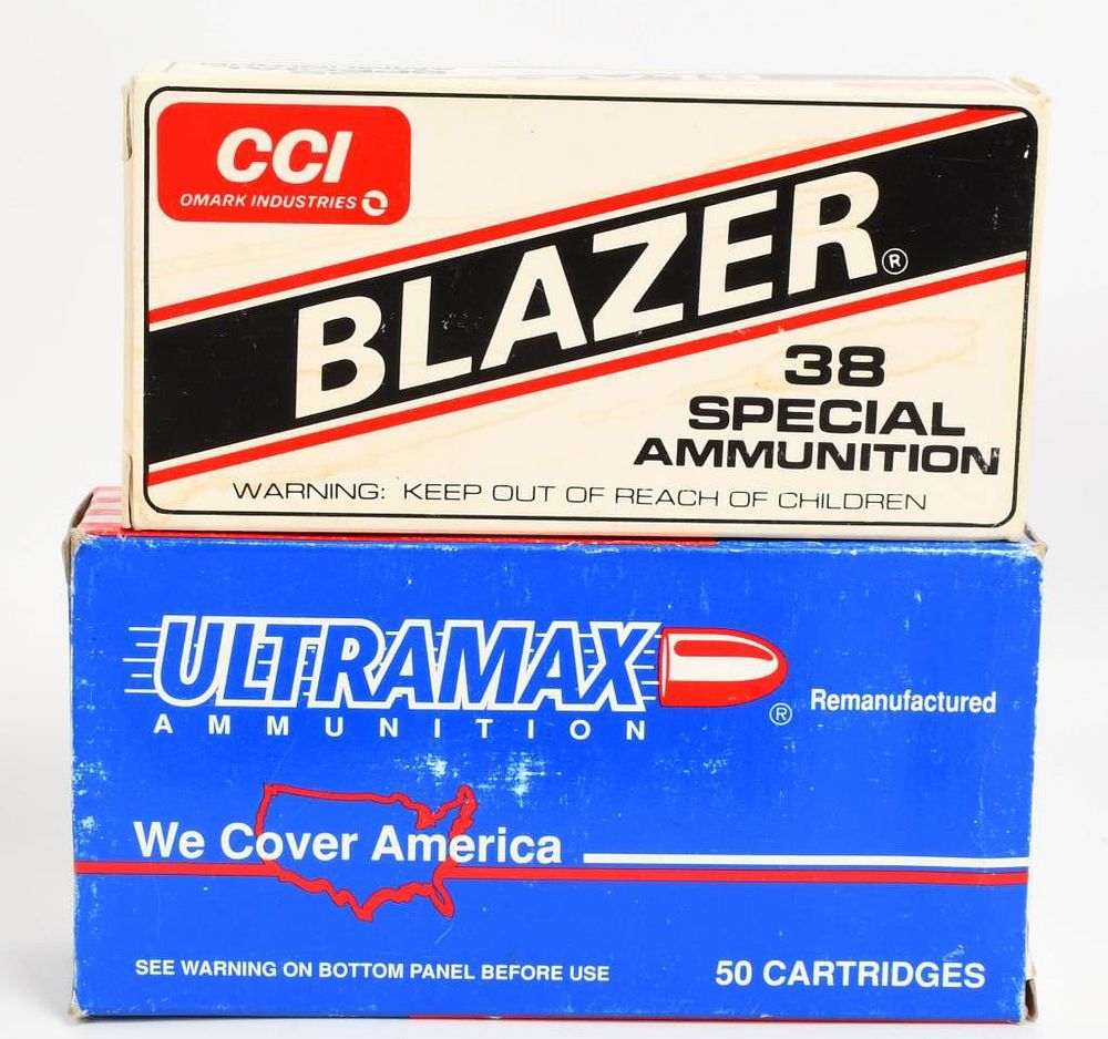 Lot 502: 100 Rounds Of .38 Special Ammunition