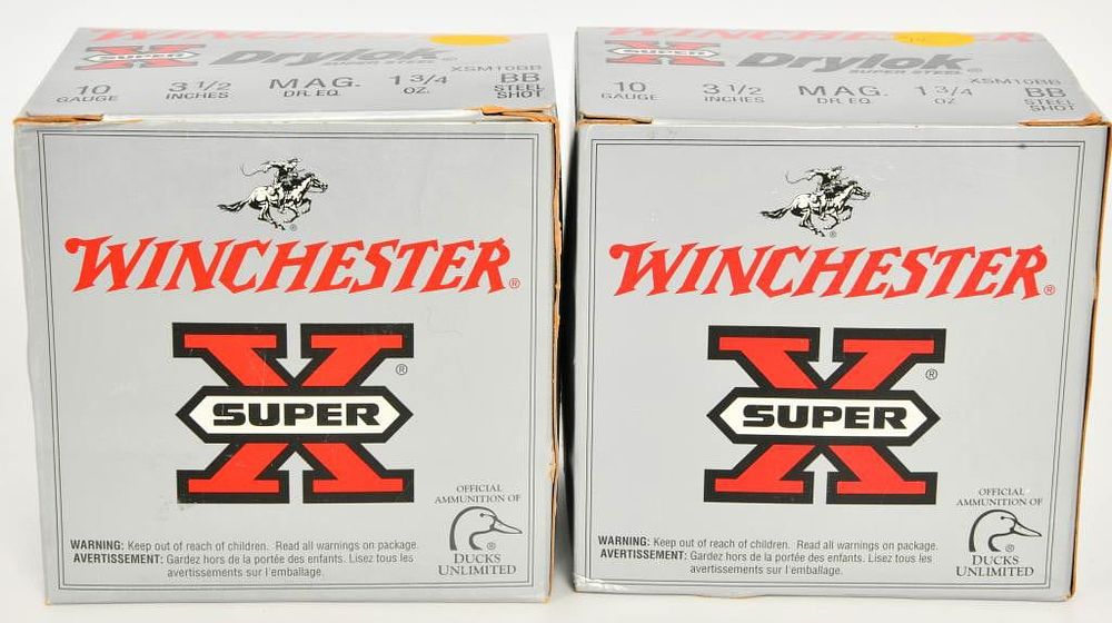 Lot 541: 50 Count Winchester 10 Gauge Magnum Shotshells