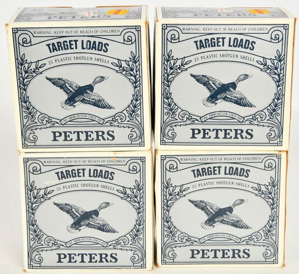 Lot 571: 100 Peters Blue Magic 12 Gauge Shotshells