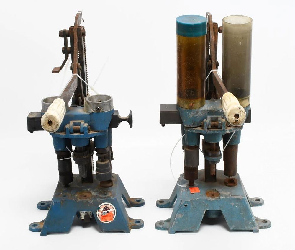 Lot 587: (2) Vintage BAIR Reloading Press 12 Ga