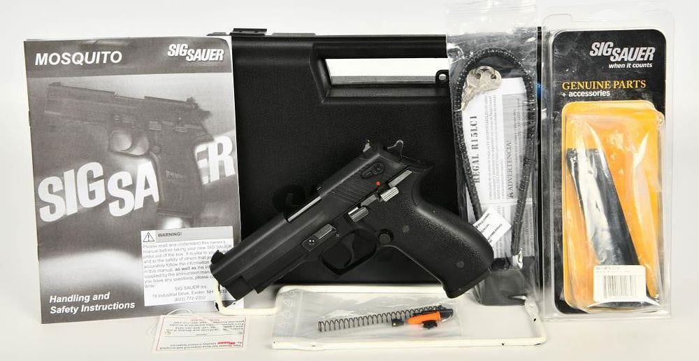 Lot 620: Sig Sauer Mosquito Semi Auto Pistol .22 LR