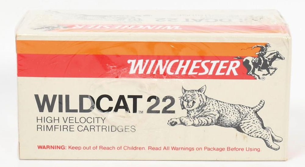 Lot 637: 500 Rounds Of Winchester Wildcat .22 LR Ammunition