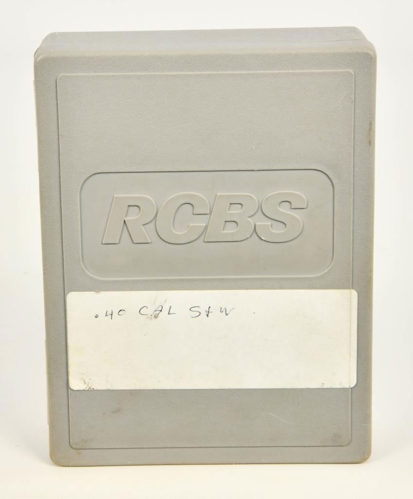 Lot 1037: RCBS Carbide Reloading Dies For .40 S&W & 10mm