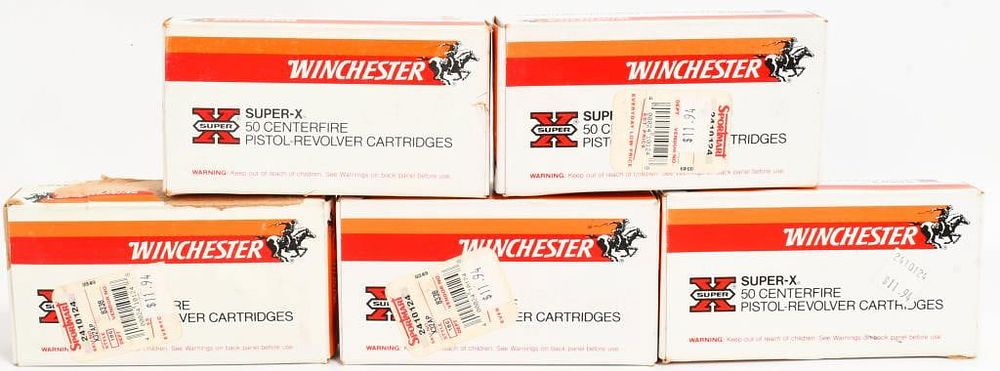Lot 1042: 250 Rounds Of Winchester .32 ACP Ammunition