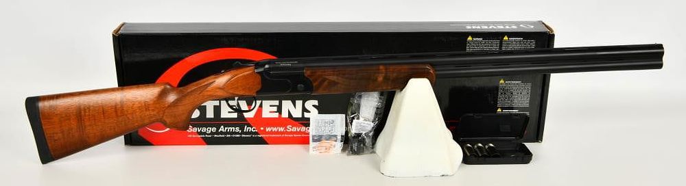 Lot 1088: Brand New Savage Arms Stevens 555 O/U 12GA