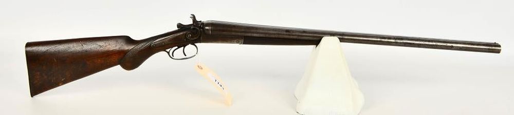 Lot 1143: Wm. Parkhurst Side By Side Hammer Shotgun 12 Gauge