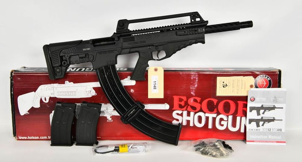 Lot 1148: Escort BTS12 12 Gauge Semi Auto Shotgun