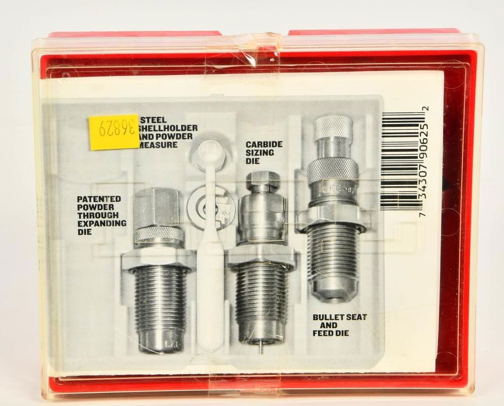 Lot 1157: Lee Precision Reloading Die Set for .380 ACP