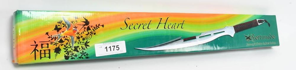 Lot 1175: New In Box Frost Cutlery Secret Heart Fantasy